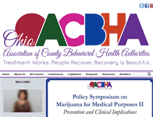 Tablet Screenshot of oacbha.org